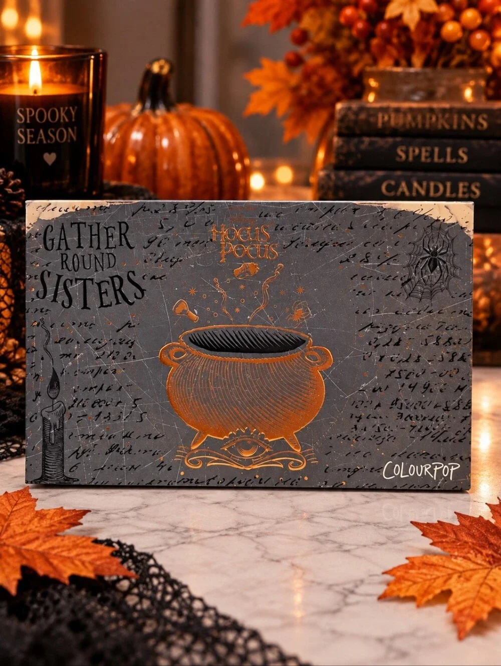 ColourPop x Disney Hocus Pocus Gather Round Sisters Palette + Lip Balm